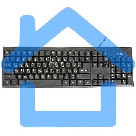 Клавиатура Keyboard SVEN Standard 303 Power USB+PS/2 черная SV-03100303PU-8