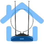 Антенна телевизионная BBK DA03 пассивная