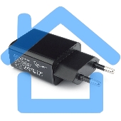 Адаптер питания Cablexpert MP3A-PC-25 100/220V - 5V USB 1 порт, 2A, черный