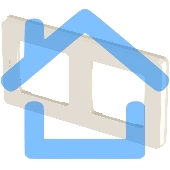 Рамка 2 поста слоновая кость Inspiria