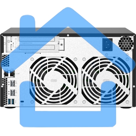 Сетевое хранилище без дисков SMB QNAP TS-832PX-4G 8-Bay NAS, AL324 64-bit quad-core 1.7GHz, 4Gb DDR4 SODIMM RAM (up to 1x16 Gb), 8 x 3.5