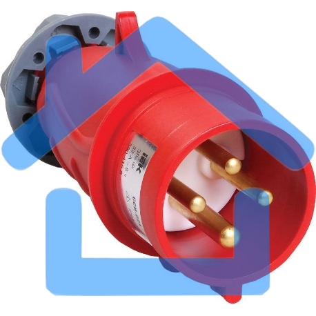 Вилка переносная Iek PSN02-032-4 ССИ-024 32А-6ч/380-415В 3Р + РЕ IP44 MAGNUM ИЭК