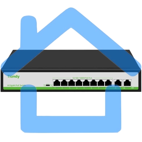 Коммутатор Tiandy TC-P3S010 G/0820/AT/110-1
