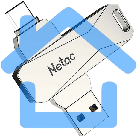 Флешка USB  Netac U782C NT03U782C-032G-30PN dual USB 3.0+TypeC 32Gb, retail version-4