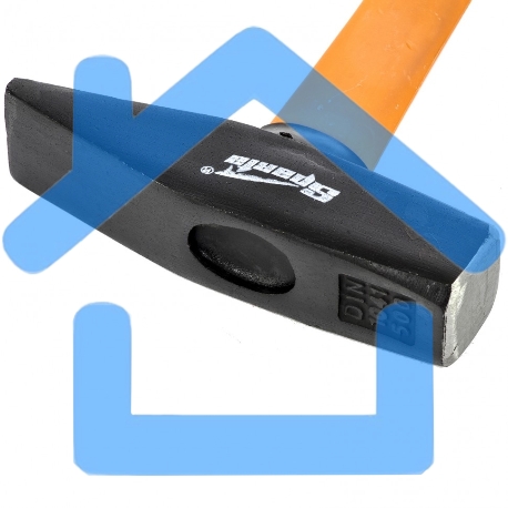 Молоток SPARTA слесарный,500 г,фибергласовая обрезиненная рукоятка 10375