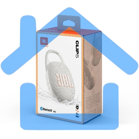 Портативная акустика JBL CLIP 5, белый-4