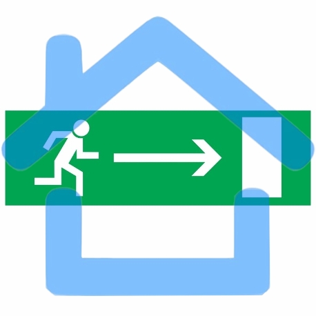 Наклейка эвакуационный знак Rexant 56-0028 