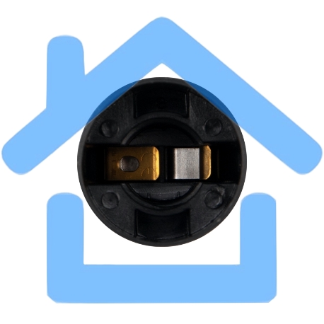 Патрон пластиковый термостойкий подвесной Е14, черный Rexant-2