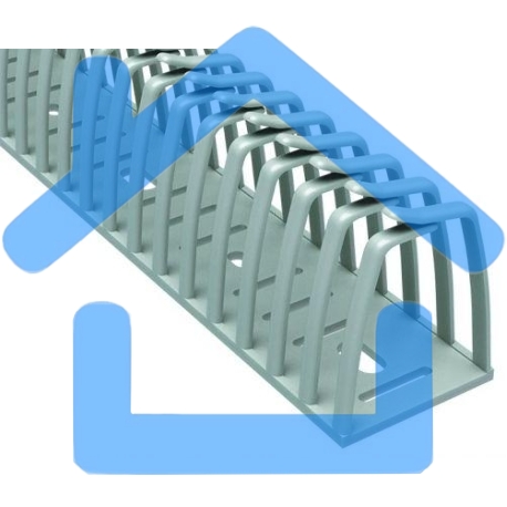 Мини-канал DN-AM G 32х43х0.5 перф. самокл. (дл.0.5м) DKC 02182