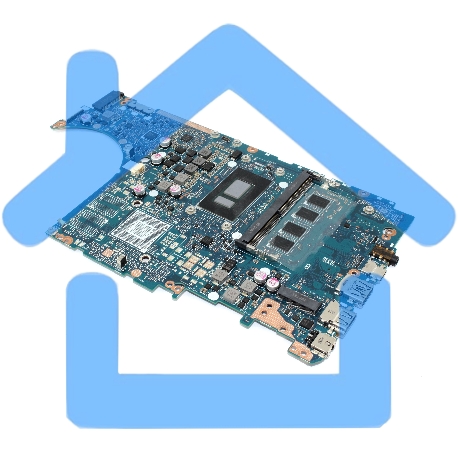 Материнская плата для Asus TP410UA 8G/I7-8550U 90NB0FS0-R01E00-2