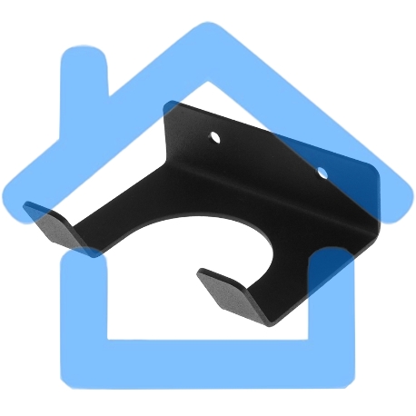 Держатель-органайзер для хранения садового инвентаря, настенный, черный Rexant-1