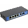 Коммутатор PoE 4 порта 10/100Mbps SWP-7504POE/2P 4xPoE+1xUplink RJ45, IEEE 802.3af, мощность 15.4 Вт на порт, БП 52В/1.25А, настенный крепеж в ком