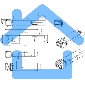 Модуль SNR SFP+ WDM, дальность до 3км (5dB), 1330нм