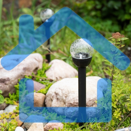 Садовый светильник на солнечной батарее (SLR-GP-60)  LAMPER-2