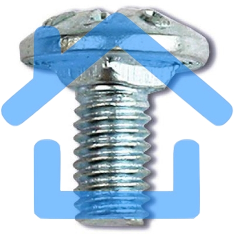 Винт М6х10 (уп.200шт) DKC CM010610