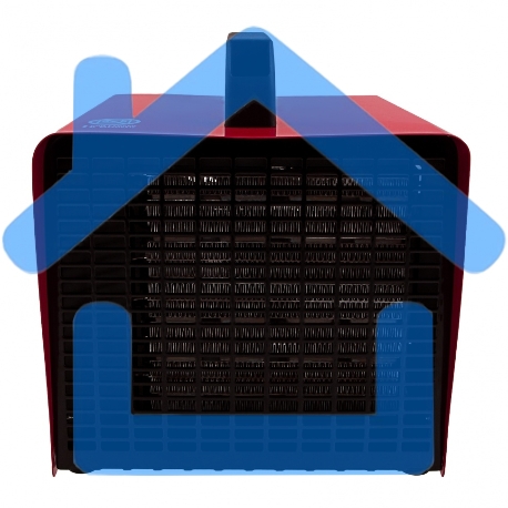 Тепловая пушка керамическая MTX SHCL-3000, квадратная, 230 В, 480 м3/ч, 1/3 кВт-8