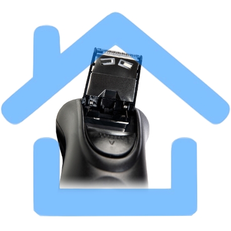 Электробритва Centek CT-2166 (хром/черный) ротор, АККУМУЛЯТОР + РАБОТА ОТ СЕТИ,триммер-5