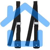 Ремни для крепления телевизора / мебели Halsa HLS-S-701 2 шт.