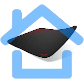 Коврик для мыши Genius G-Pad 230S. Нескользящая резиновая основа с микротекстурированной гладкой поверхностью. Размер: 230 x 2.5 x 190 мм. черный