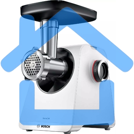 Мясорубка Bosch MFWS420W, 1900W, белый-7