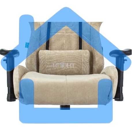 Кресло игровое Бюрократ VIKING KNIGHT LT21 FABRIC песочный крестовина металл/пластик-17