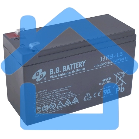 Батарея B.B.Battery HR 9-12 (12V 9Ah)-3