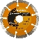 Диск алмазный отрезной сегментный 115х22,2 мм,сухая резка