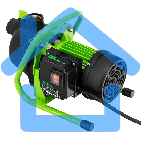 Садовый поверхностный насос СПН650-П, 650 Вт, напор 37 м, 3200 л/ч, пластик Сибртех-7