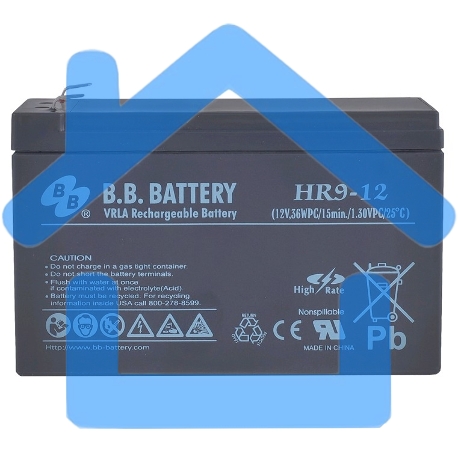 Батарея B.B.Battery HR 9-12 (12V 9Ah)-5