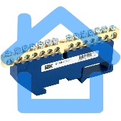 Шина нулевая на DIN-изол. ШНИ 6х9-14-Д-С ИЭК YNN10-69-14D-K07