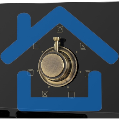 Шкаф духовой электрический Maunfeld EOEFG.566RBG.RT, встраиваемый-19