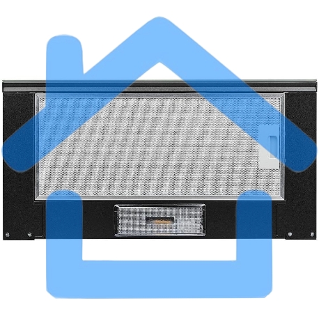 Вытяжка встраиваемая KRONA Kamilla 600 BLACK RETRO черный, 60 см, 820 куб. м/ч, 46 дБ-2