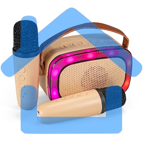 Караоке-система ExeGate Bro 330 Bluetooth 8 Вт бежевый-4