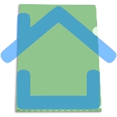 Папка-уголок Бюрократ -EE310/1GREEN A4, пластик, 0.15мм, зеленый