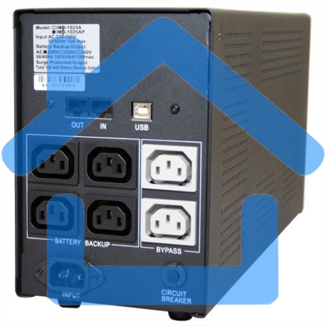 Источник бесперебойного питания Powercom Imperial IMP-2000AP 1200Вт 2000ВА черный-6