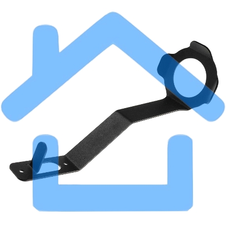 Держатель для шлемов и экипировки, настенный, черный Rexant-1