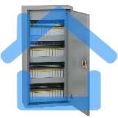 Щит распред. навесной EKF mb21-48n ЩРН-48 пласт. замок (610х300х120) IP31 EKF PROxima