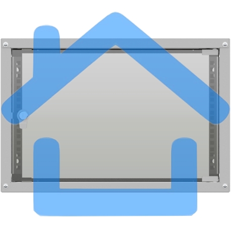 Шкаф коммутационный NTSS LIME (NTSS-WL6U5535GS) настенный 6U 550x350мм пер.дв.стекл несъемн.бок.пан. 30кг серый 8.3кг 110град. IP20-6