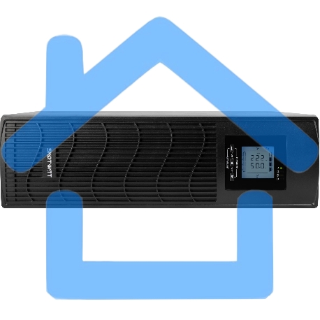 Источник бесперебойного питания SMARTWATT UPS DATA 3kVA Line-interactive SIN 3000VA/2400W (Euro x1, IEC C13 x6, USB, RJ11/RJ45 protection, SNMP, LCD-6