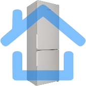 Холодильник Indesit ITR 4180 W белый двухкамерный 220/78л морозилка снизу