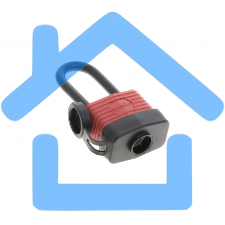 Замок навесной Matrix всепогодный, 40 мм, удлиненная дужка