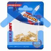Клемма плоская Rexant, гнездо - 7.7 мм, 1-1.5 мм², (РП-м 1.5-(6.3) / DJ622-D6.3B), в упак. 10 шт.