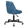 Кресло компьютерное Бюрократ CH-340M сердитое море 38-415, крестовина металл