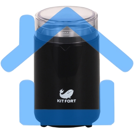 Кофемолка Kitfort КТ-1314 Напряжение: 220 - 230 В, 50/60 Гц.Мощность: 150 Вт.Вместимость: 60 г зерен.-5