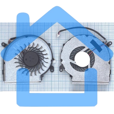 Вентилятор (кулер) для ноутбука MSI GE62VR GE72VR GP62MVR GP62VR GP72VR (GPU) 4-pin-1