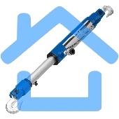 Цилиндр гидравлический Stels 51361 5 т, стяжной усиленный с крюками