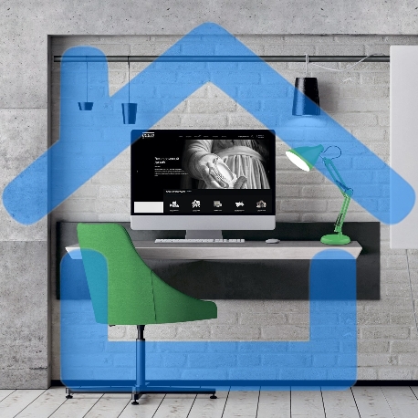 Светильник Gauss GT0033 настольный на струбцине/основание E27 зеленый 60Вт