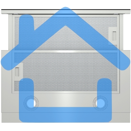 Вытяжка встраиваемая Gorenje TH64E3SGB серый/черный, 60 см, 350 куб. м/ч, 67 дБ-1