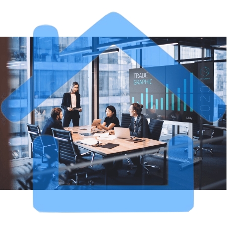 Напольный мобильный стенд ONKRON FSPRO2L-22 для видеостен 2х2 4 x 40”- 50