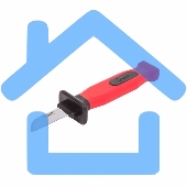 Нож монтажника, нержавеющая сталь, лезвие 50 мм Rexant